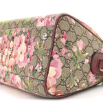 GG Supreme Monogram Blooms Small Boston Beige Multicolor Dry Rose