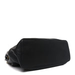 Pebbled Calfskin Large Soho Hobo Black