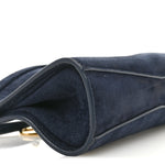 Suede Le Click East West Small Bag Midnight