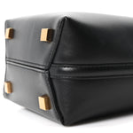 Shiny Calfskin Le 37 Mini Bucket Bag Black