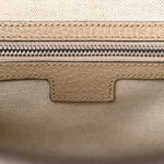 GG Supreme Monogram Azalea Calfskin Retro Interlocking G Buckle Backpack Beige Mystic White