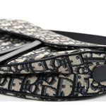 Oblique Saddle Bag Blue