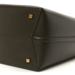 Shiny Calfskin Le 37 Bucket Bag Arabica
