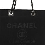 Mixed Fibers Small Deauville Tote Black