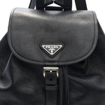 Calfskin Backpack Black
