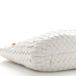 Nappa Intrecciato Small Capri Tote White