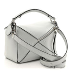 Calfskin Small Puzzle Bag Kaolin