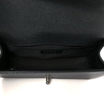 Caviar Quilted Medium Boy Flap Black