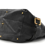 Calfskin Paddington Hobo Black