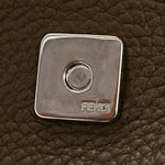 Cuoio Roma Sellerissima Nappa Sintetica Tape Stitch Baguette Wood