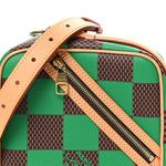 Damier Pop Chess Messenger Green