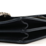GG Supreme Monogram Small Dionysus Shoulder Bag Black