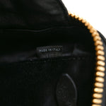 Nappa Matelasse Large Arcadie Top Handle Bag Black