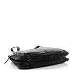 Nappa Pocket Satchel Black