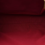 Shiny Calfskin Quilted Fancy Jewel Tote Bag Black
