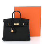 Togo Birkin 25 Black