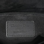 Ultra Matte Calfskin Cannage Medium Lady Dior Black