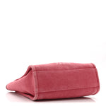 Canvas Mini Deauville Tote Red