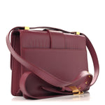 Smooth Calfskin 30 Montaigne Flap Bag Burgundy
