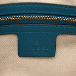 Monogram Small Boston Beige Deep Cobalt