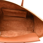 Supple Shiny Lambskin Small New Luggage Soft Tan