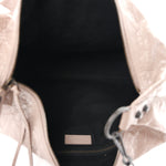 Arena Lambskin Classic Hardware Medium Le City Hobo Bag Sesame