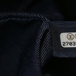 Crumpled Calfskin En Vogue Rope Hobo Bag Black