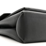 Soft Calfskin My Lockme Top Handle Black