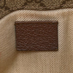 GG Supreme Monogram Neo Vintage Web Belt Bag Brown