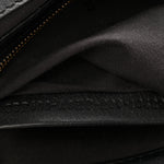 Shearling Vitello Dolce Macro FF 1974 Baguette Tobacco Black
