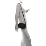 Pebbled Calfskin Mini Soho Disco Bag Black