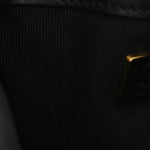 Suede Quilted Medium Chanel 25 Handbag Black