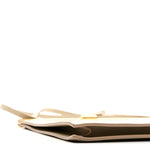 Smooth Calfskin Mini Clasp Bag Beige