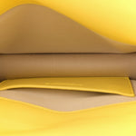 Smooth Calfskin La Petite Pochette Rond Carre Yellow