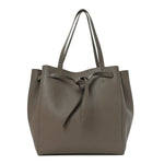Soft Grained Calfskin Small Belt Cabas Phantom Taupe