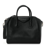 Sugar Goatskin Small Antigona Black