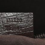 GG Plus Monogram Small Vertical Tote Dark Brown