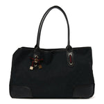 Monogram Medium Princy Tote Black