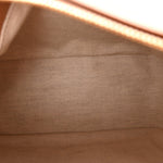Grained Calfskin Small Puzzle Edge Bag Toffee