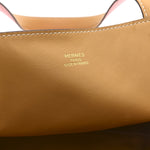 Veau Sikkim Swift Double Sens 28 Reversible Tote Rose Sakura Curry