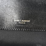 Lambskin Chevron Quilted Large LouLou Black