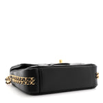 Caviar Quilted Mini CC You Flap Black