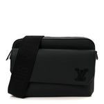 Calfskin Aerogram Fastline Messenger Black