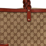 Monogram Medium Craft Tote Red