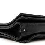 Lambskin Quilted Small Becky Chain Bag Black