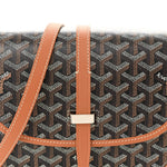 Goyardine Belvedere II PM Messenger Bag Black Gold