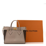 Calfskin Monogram On My Side MM Greige