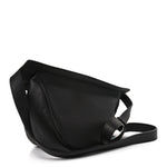 Grained Calfskin Small Slouchy Banana Bag Dark Brown