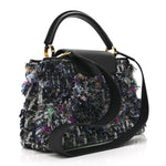 Tweed Calfskin Capucines MM Multicolor