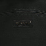 Suede Calfskin Shiny Lambskin Quilted Small Coco Base Shopping Bag Grey Black